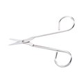 First Aid Only Scissors, Pointed Tip, 4.5 Long, Nickel Straight Handle FAE-6004